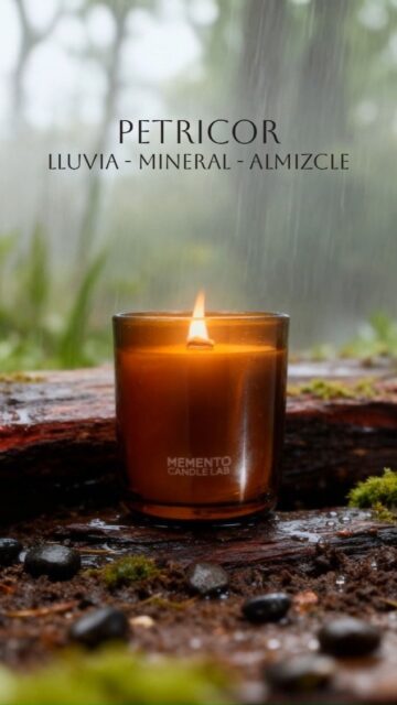 PETRICOR

Lluvia · Mineral · Almizcle

En esta creación exploramos la magia del paisaje tras la lluvia.

Un aroma limpio, húmedo y etéreo que combina la frescura del agua recién caída 🌧️, la pureza mineral de la piedra mojada 🪨 y un velo suave de almizcle que aporta calma y profundidad.

Evoca ese instante en el que la lluvia amansa el ambiente, el suelo respira y el aire adquiere esa claridad que anuncia un nuevo comienzo.

Reminiscente de los días grises que invitan a detenerse y escuchar.

Colección El Laboratorio — fragancias que reinterpretan sensaciones imposibles.

#MementoCandleLab #Petricor #ColeccionElLaboratorio #VelasDeLujo #VelasArtesanales #AromasDeCasa #HomeFragrance #DecoracionMinimalista #SilentLuxury #WoodWickCandles #DecoracionMadrid #DecoracionBarcelona #HogarEstetico #EstiloNordico #HechoEnEspaña #AromaDeLluvia #NotasMinerales #Almizcle #CandleCommunitySpain #DesignLoversSpain